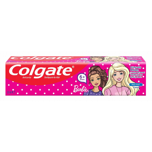 كولجيت باربي للأطفال 6+ سنوات معجون أسنان 50 مل